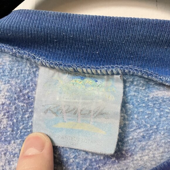 Vintage Much Music Sweatshirt Tie Dye O/S Radical MuchMusic 90s Made in Canada - Picture 6 of 8